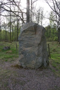 Sten till minne av slaget i Anderstorp